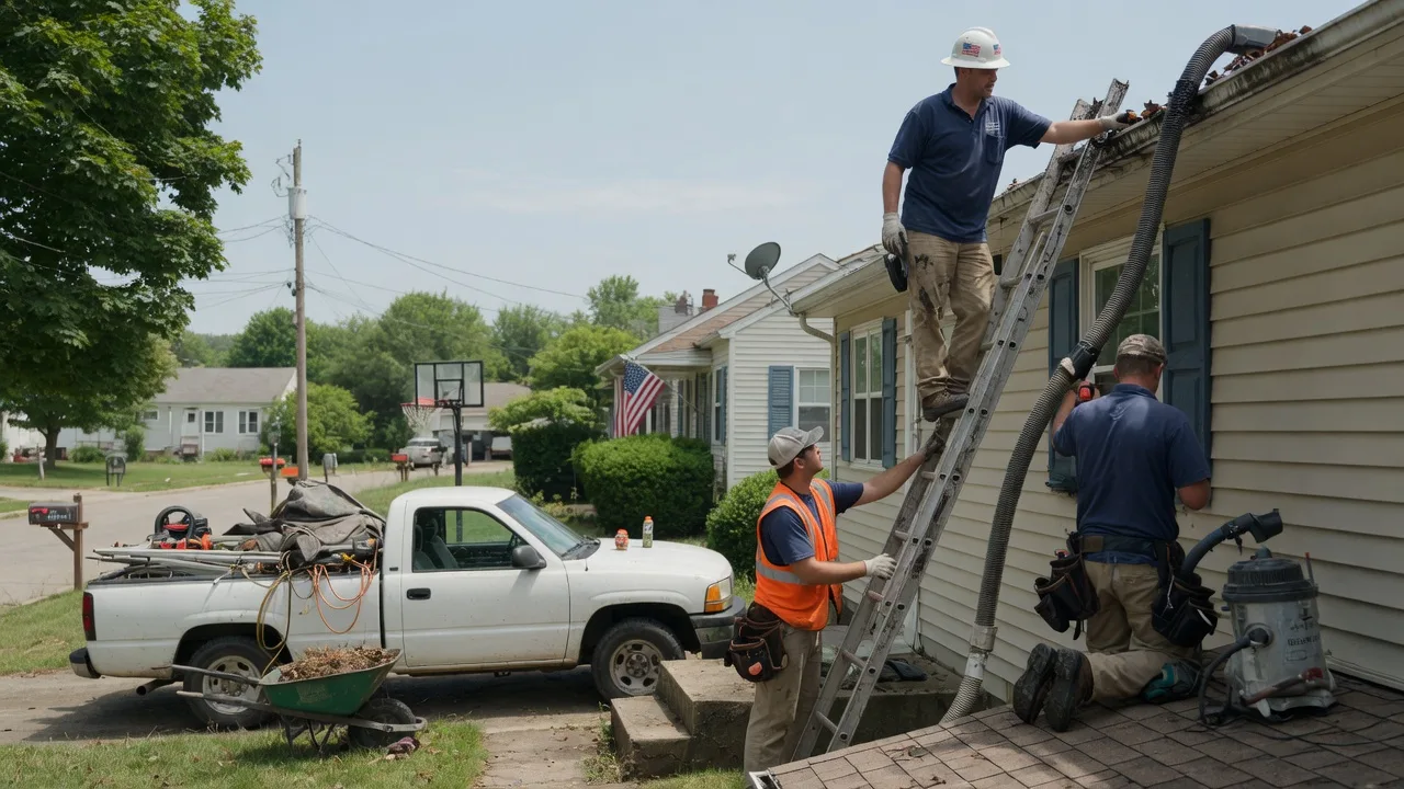 Gutter Installation in Grammer, IN near me